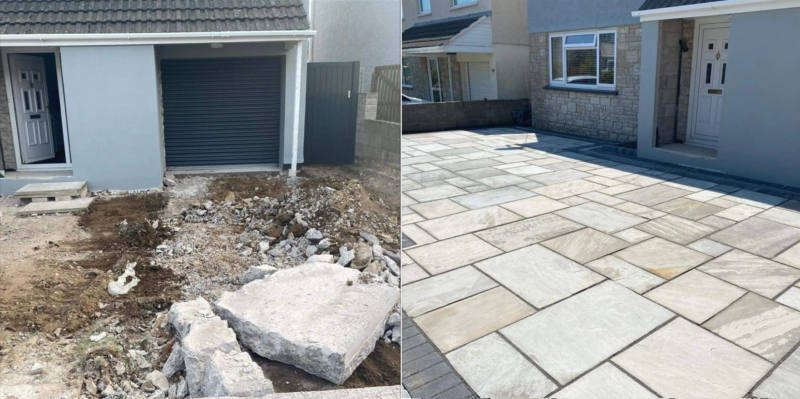 Patio Driveway In Llantwit Major